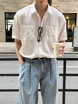 リオツータックワイドデニムパンツ / Rio Two-Tuck Wide Denim Pants (4 colors)