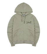 ALWAYS ZIP-UP HOODIE(SAND KHAKI PIGMENT-DYED)