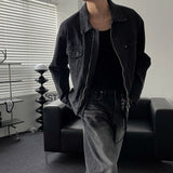 RU8314 Unbalanced Jean Jacket (2 colors)