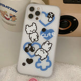 ポムポムフレンズブルーポムキャットフォーンケース