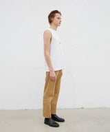 UNFAZED SLEEVELESS (WHITE) (6562381234294)