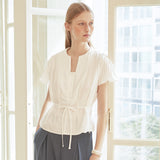 [LINE] Line Point Dart Blouse (6696643002486)