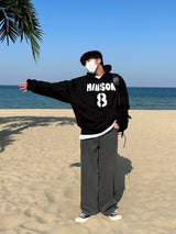 エイトルースフィットプリントフーディ / EIGHT LOOSEFIT PRINTING HOODY(4COLOR)