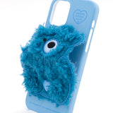 SUN CASE PATCH FLEECE BEAR OCEAN BLUE (6535225376886)