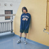 コラボレーションスウェット（ネイビー）I over print × AMBLER (6635498406006)