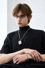 METAL MATCH CHAIN NECKLESS (SURGICAL STEEL) (6567187382390)