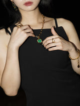 no.129ネックレス / no.129 necklace gold monsta x JOOHONEY