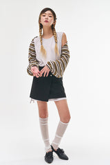 ポールストリングスリーブレスワンピース/Pole String Sleeveless Ops (2 colors)