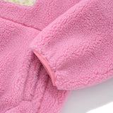 チェリーポケットフリースジャンパー / CHERRY POCKET FLEECE JUMPER [PINK]