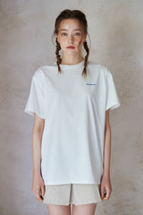 ラウンドロゴオーバーサイズTシャツ / ROUND LOGO OVERSIZED T-SHIRTS_2COLORS