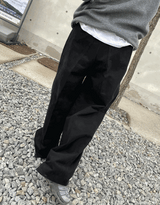 Peach wide pants