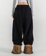 （UNISEX）スティングサイドピンタック起毛パンツ