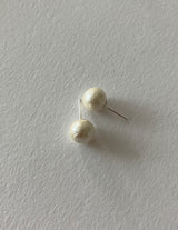 [92.5silver] コットンパールピアス