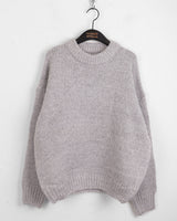 Sentom Round Long-Sleeved Knit