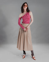 Shoulder Knotted Metal Top (6676026523766)