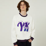 YK boucle artwork sweatshirt