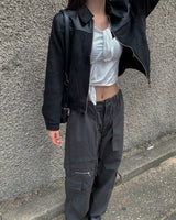 Vegan mix jacket
