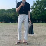 モールドベストフィットクールマックスカプリスラックス / Mould Best Fit Coolmax Capri Slacks (5 colors)