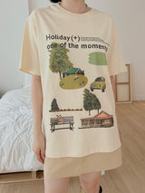 ホリデー Tシャツ / Holiday T-shirt (2color)
