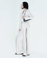 ローエッジスリムジャケット / Raw Edge Slim Jacket _ White