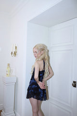 ROSE SKIRT[blue]