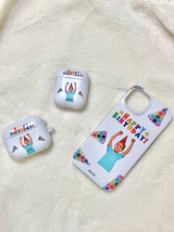 バースデーエアーポッズケース/Birthday airpod case