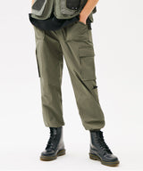 MINI POCKET CARGO JOGGER PANTS (GRAY) (6585151422582)
