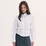 レオナシャーリングシャツ