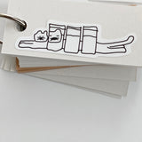 Cat's Day Seal Sticker (2 set)