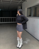 ローププリーツスカートパンツ