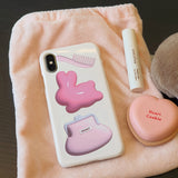 flying bunny hard phone case(glossy)