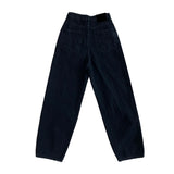 Black denim pants