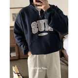 Huke x Nus. half zip-up
