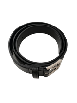 Oblong buckle belt 