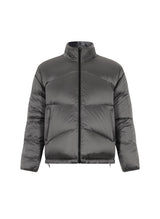 REVERSIBLE GLOSSY SHORT DOWN PUFFER