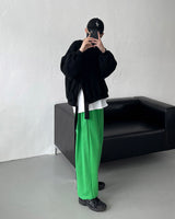 サイドスリットスウェットシャツ / NB Side slit sweatshirt (2 colors)