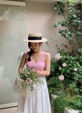 Soft Pastel Knit Sleeveless (4color)