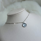 ソーラーシステムプラネットシリーズ -  ザムーンセミチョーカーネックレス / Solar System Planets Series - The Moon Semi Choker Necklace