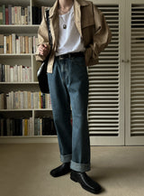 23 F/W ロールアップライクデニム