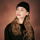 Minimal label beanie