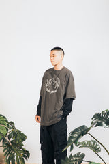 ピースウォッシュドオーバーサイズT / PEACE / WASHED OVERSIZE TEE