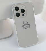 マラキャットクライドフォーンケース / Mala cat cried Phone case
