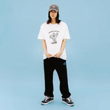 FUZZY SS TEE WHITE(CV2CMUT503A) (6691116449910)