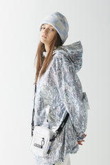モノグラムビーニー / BSR2223FWBN066 MONOGRAM BEANIE SKY BLUE