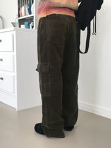 モッツ コーデュロイ ゴールデン カーゴ パンツ
