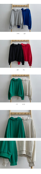 ティアバンクロップドレインボーフーディ / Tiaban Cropped Rainbow Hoodie