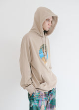 ラッキースペースパーカー / BSR2223FWPO055 LUCKY SPACE HOODIE BEIGE
