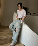 ハンドビンテージワイドデニム/Hand Vintage Wide Denim