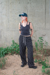 cycle pattern banding pants