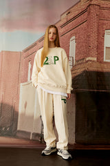 センスロゴスウェットパンツ / 25P SENSE LOGO SWEAT PANTS_CREAM